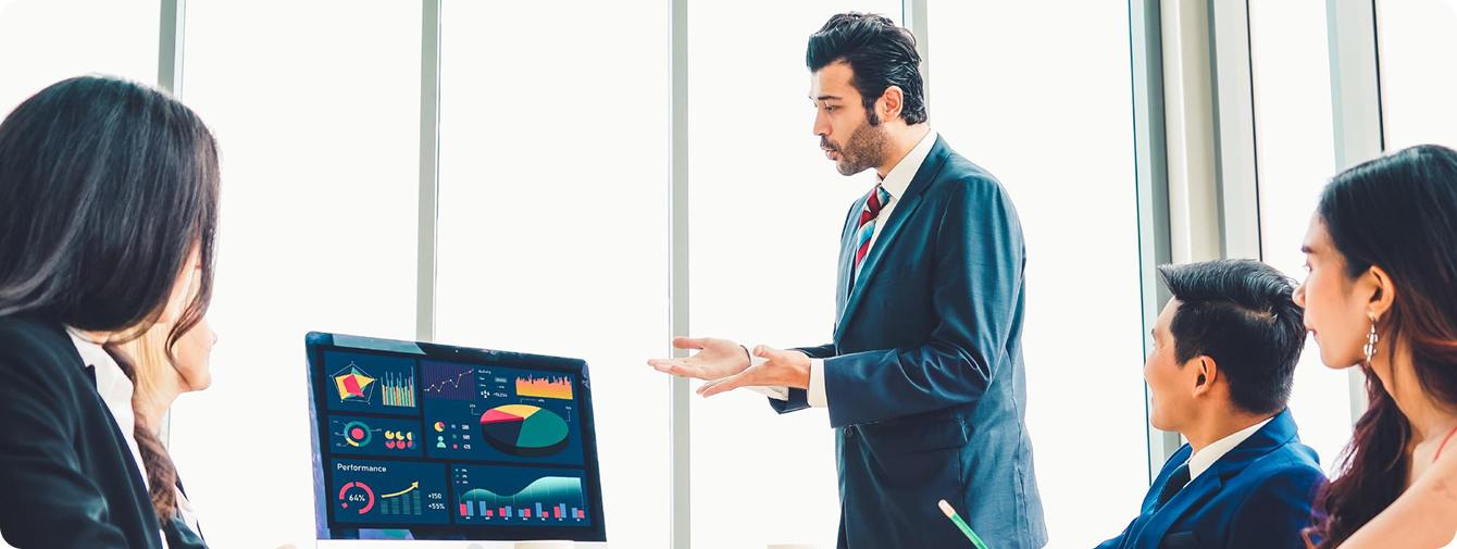 Conference audience listening to a speaker