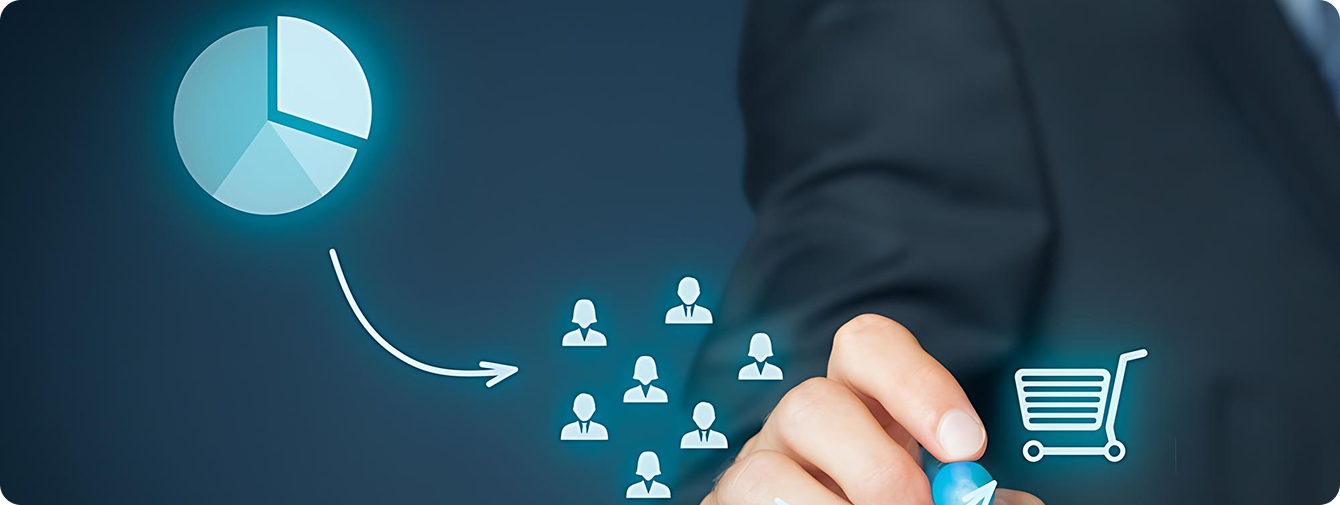 Finger pointing to the graphs